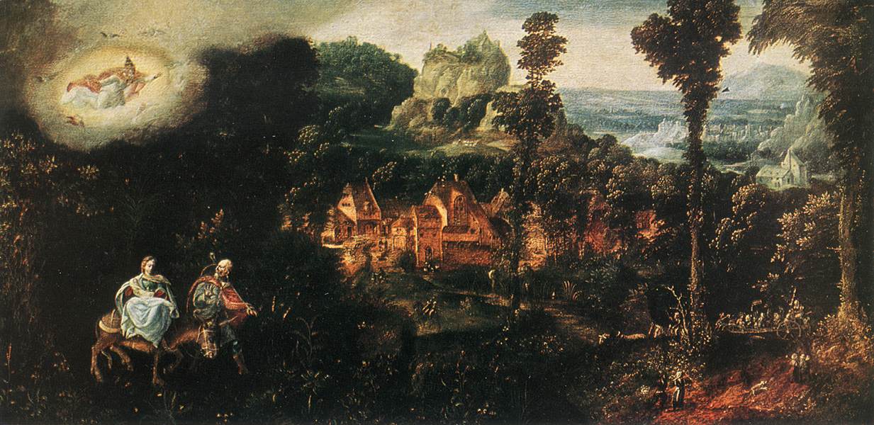 BLES, Herri met de The Flight into Egypt cghg